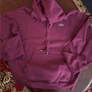 ALO Yoga Purple Hoodie